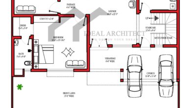 50x50 House Plan | 10 Marla House Plan