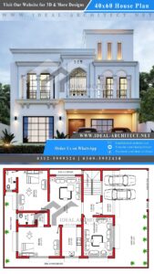 40x60 House Plans | 10 Marla House Plans