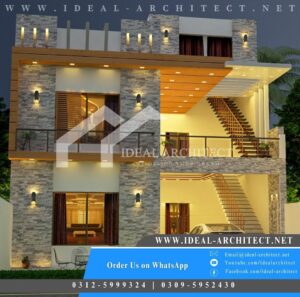 5 Marla House Design | House Front Design