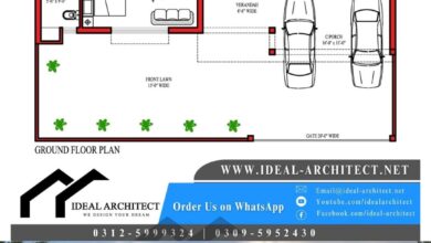 10 Marla House Design | 50x50 House Plan