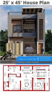 3 Marla House Design Double Story | 3 Marla House Design in Pakistan