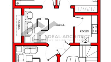 25x45 House Plan | 5 Marla House Design