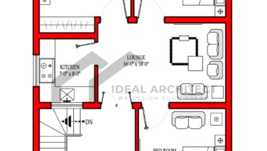 25x50 House Design or 5 Marla House Plan