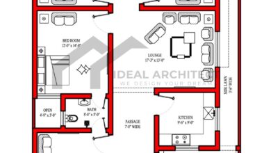 35x65 10 Marla House Plan