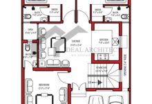 30x60 House Plan | 8 Marla House Design