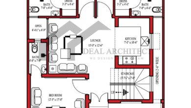 30x60 House Plan | 8 Marla House Design