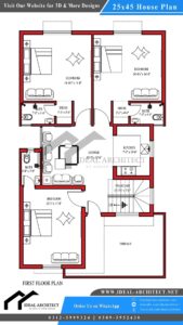 30x60 House Plan | 8 Marla House Plan