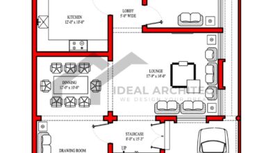 10 Marla House Design | 35x65 House Plan