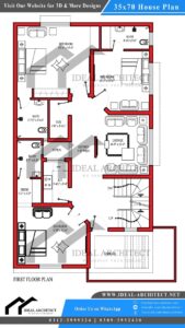 10 Marla House Plan | 10 Marla House Map