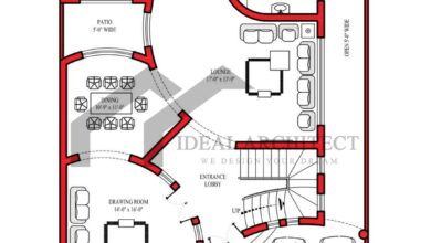 35x70 10 Marla House Plan