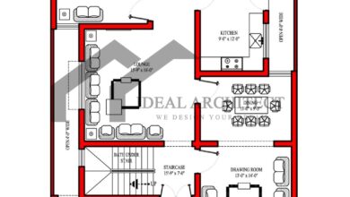 10 Marla House Plan | 35x70 House Plan