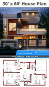 30x60 House Designs | 30x60 House Plans