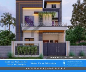 25x45 House Plans | 5 Marla House Design