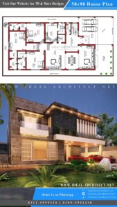 1 Kanal House Plan