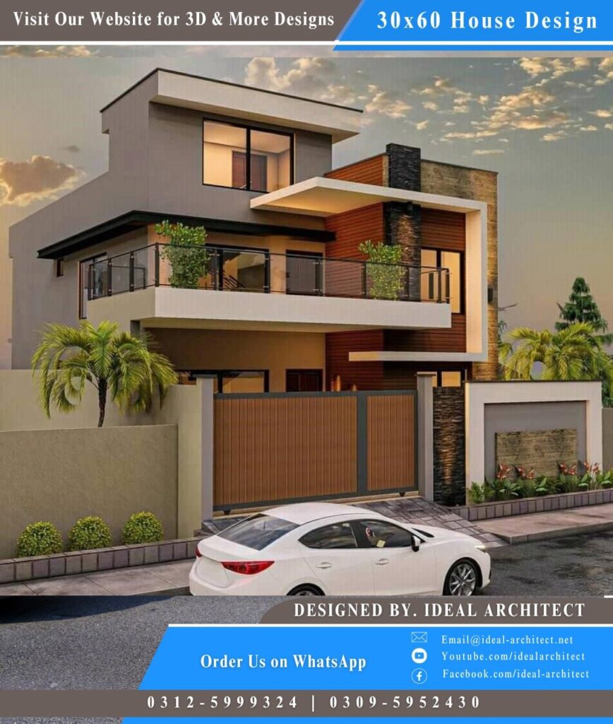 8 Marla House Design 3D | 8 Marla Home Design