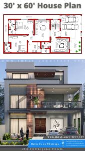 30x60 House Plans