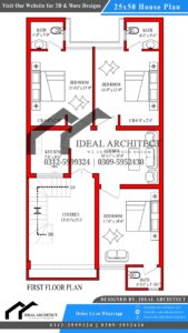 5 Marla House Plan | 25x50 House Plan