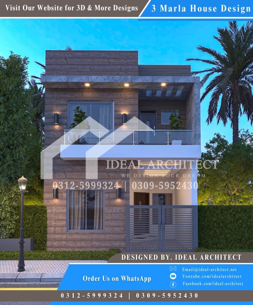 3 Marla House Design | Home Design in Pakistan